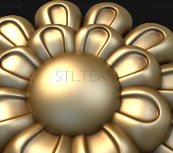 3D модель Двухярусный цветок (STL)